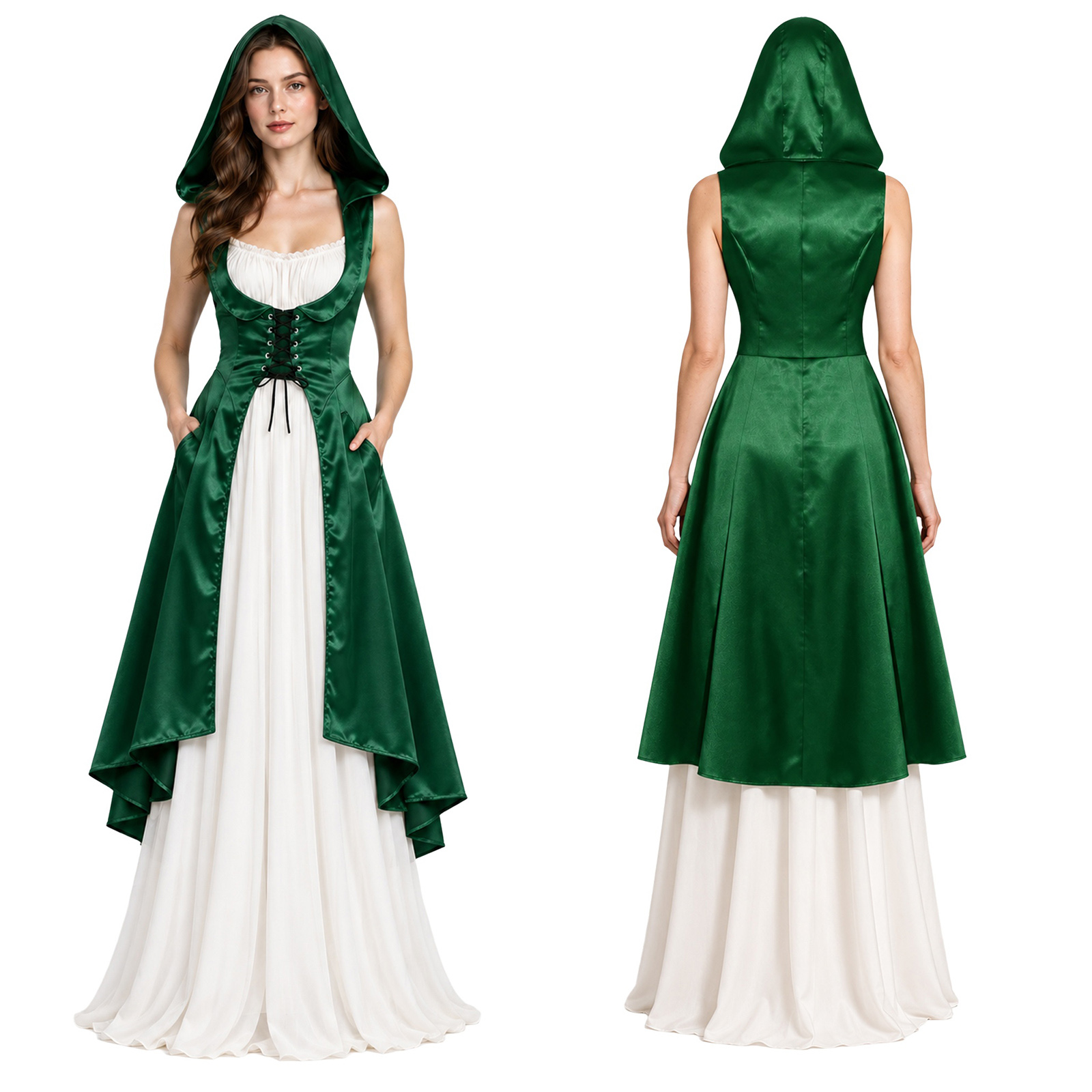 Vestido medieval renascentista - Lace Dress avaliação e preço