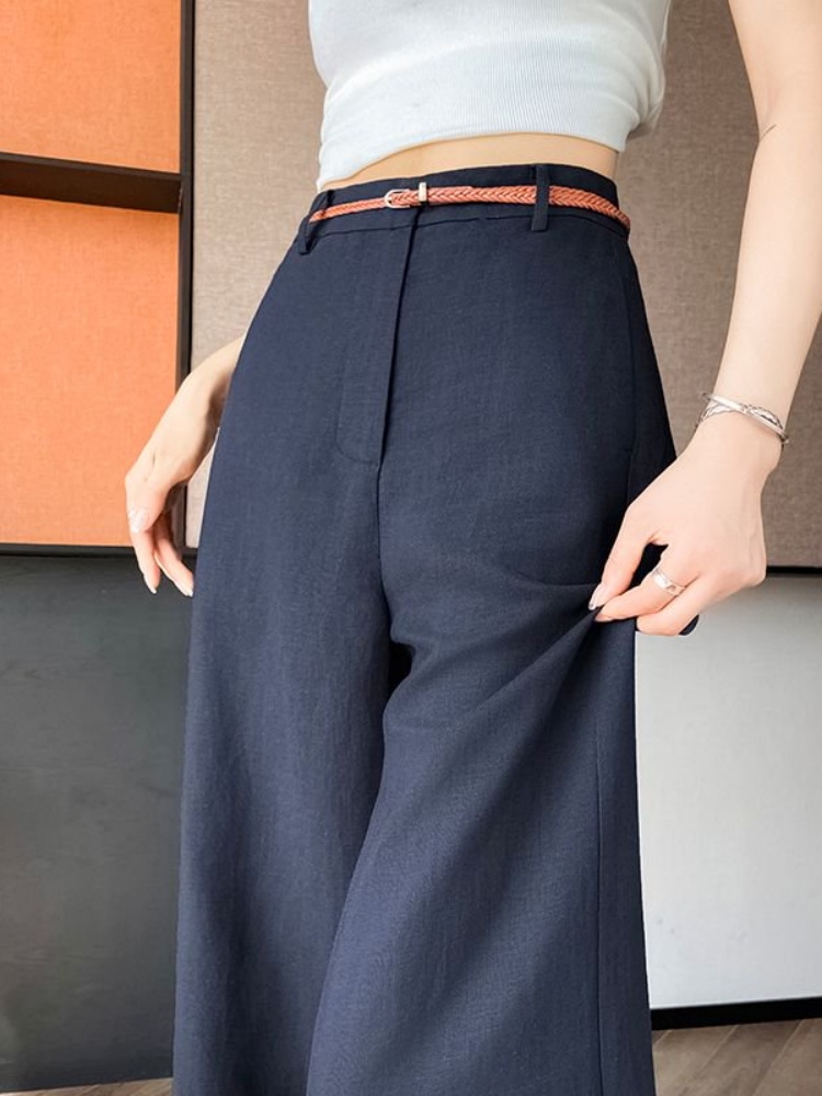 Calças Femininas de Cintura Al - Tailored Trouser Wide avaliação e preço