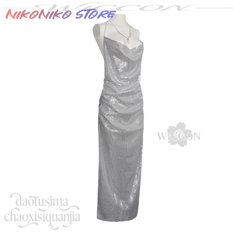 Vestido Longo Sexy de Lantejou - Evening Gown avaliação e preço