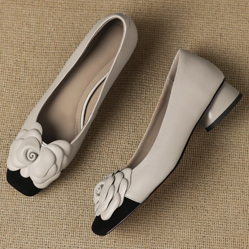 Plus size 34-41 feminino pele  - Womens Heels avaliação e preço