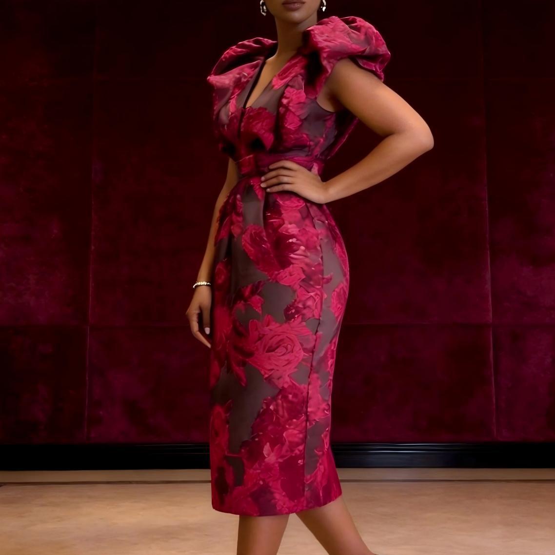 Vestido de Coquetel Plus Size  - Midi Dress avaliação e preço