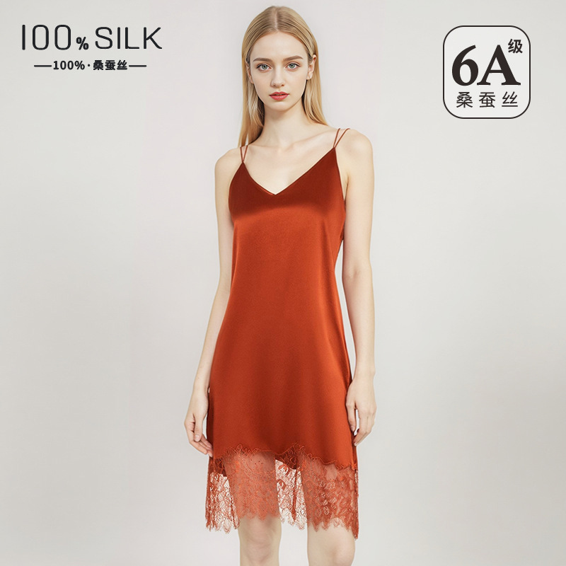 Vestido de seda de amoreira de - Lace Dress avaliação e preço