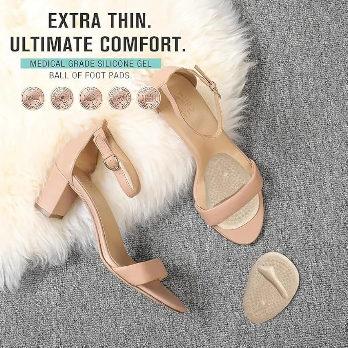 2 conjuntos de almofadas para  - Womens Heels avaliação e preço